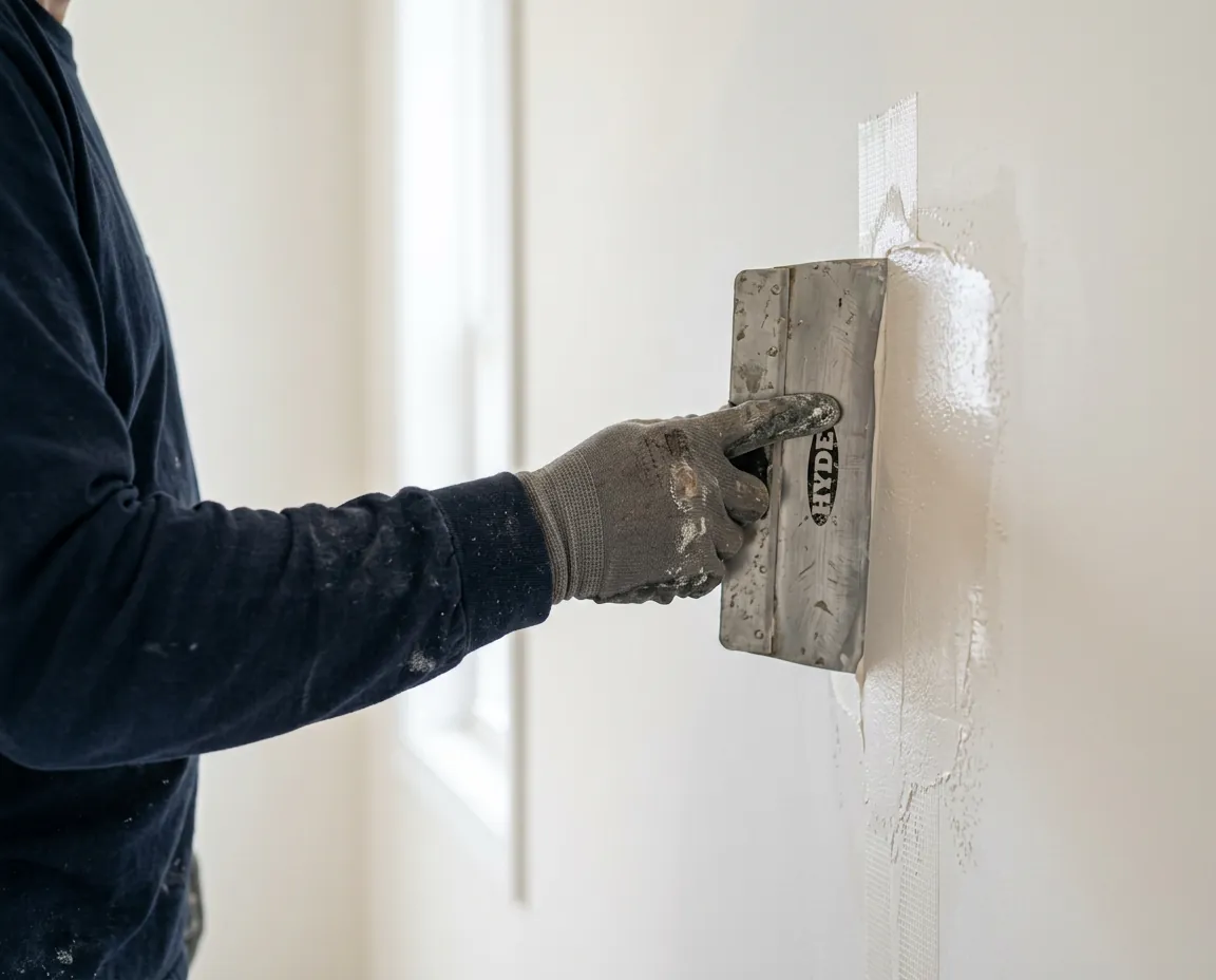 Professional drywall repair service